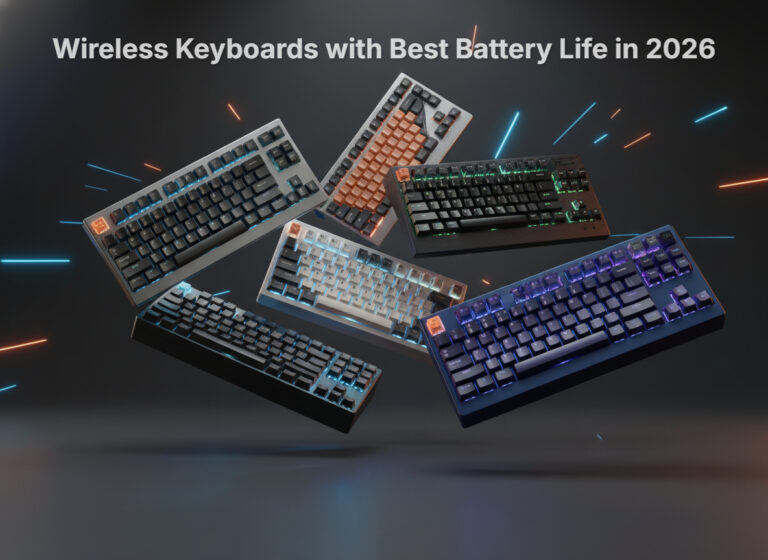 Top 10 Wireless Keyboards with Best Battery Life in 2026
